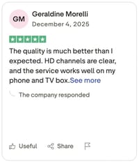 Customer review
