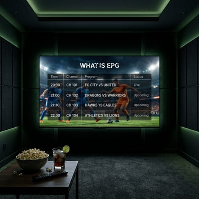 What is EPG in IPTV? Understanding the Complete Guide